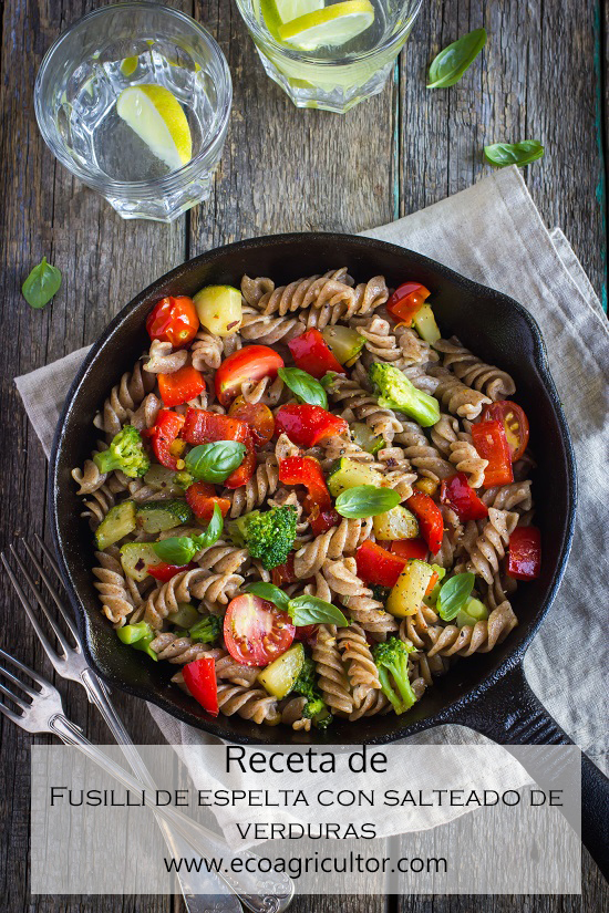 Fusilli receta